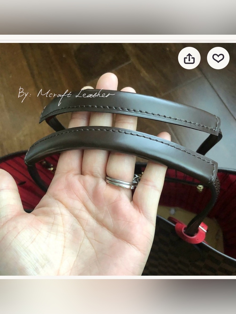 Louis Vuitton Neverfull Handle Protector
